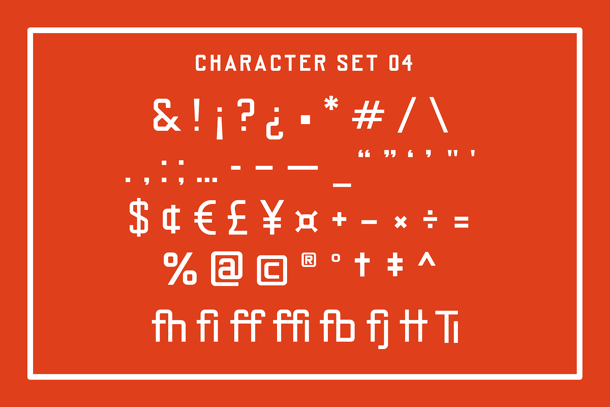 Conservation Sans Family preview 5