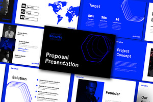 Project Proposal PowerPoint Template, a Presentation Template by Mighty-Slide