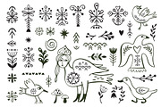 Modern Folk Collection, a Decorative Illustration by lenlis (Thumbnail 8 of 16)