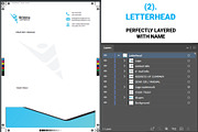 Professional Business Stationery, a Stationery Template by Design Fusion (Thumbnail 3 of 4)