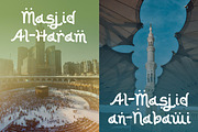 Musandam - Arabic look font, a Script Font by TokoPress (Thumbnail 6 of 10)