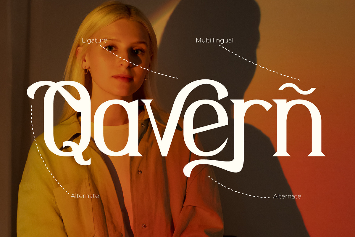 Colvane - Modern Serif Font, a Serif Font by Rishsketch (Photo 8 of 15)