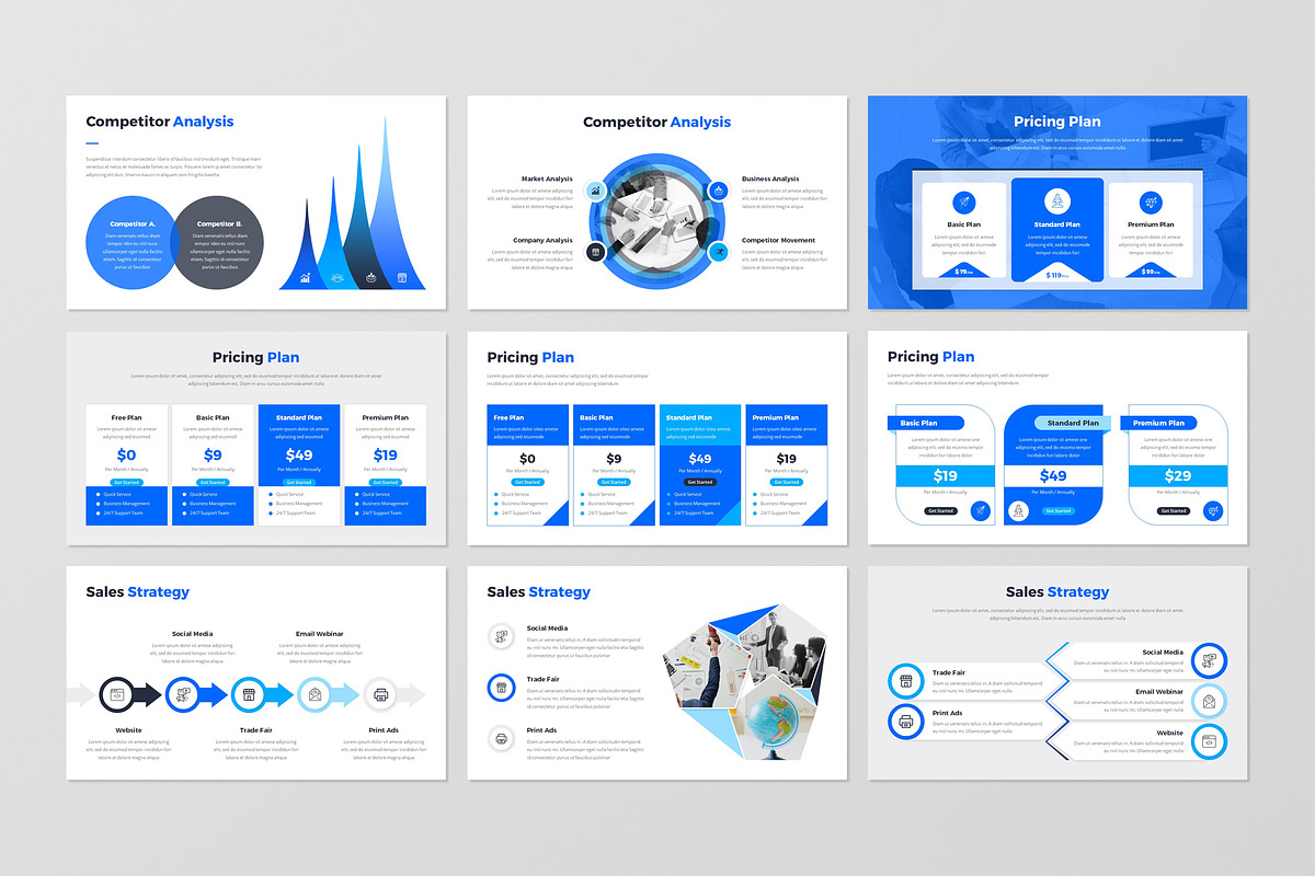 Business Plan PowerPoint Template, a Presentation Template by Orcshape Studio (Photo 19 of 29)