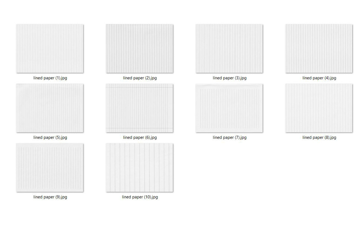 10 Lined Paper Texture HQ, a Texture Graphic by CCPreset (Photo 2 of 3)