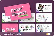 Market Research Google Slide, a Presentation Template by GraphauseProject (Thumbnail 1 of 6)