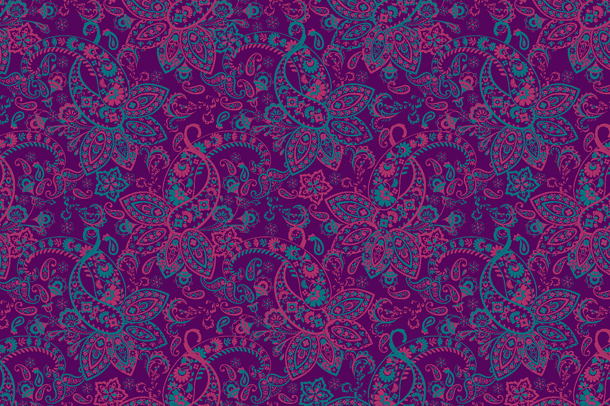 Paisley seamless pattern, a Pattern Graphic by antalogiya (Photo 5 of 5)