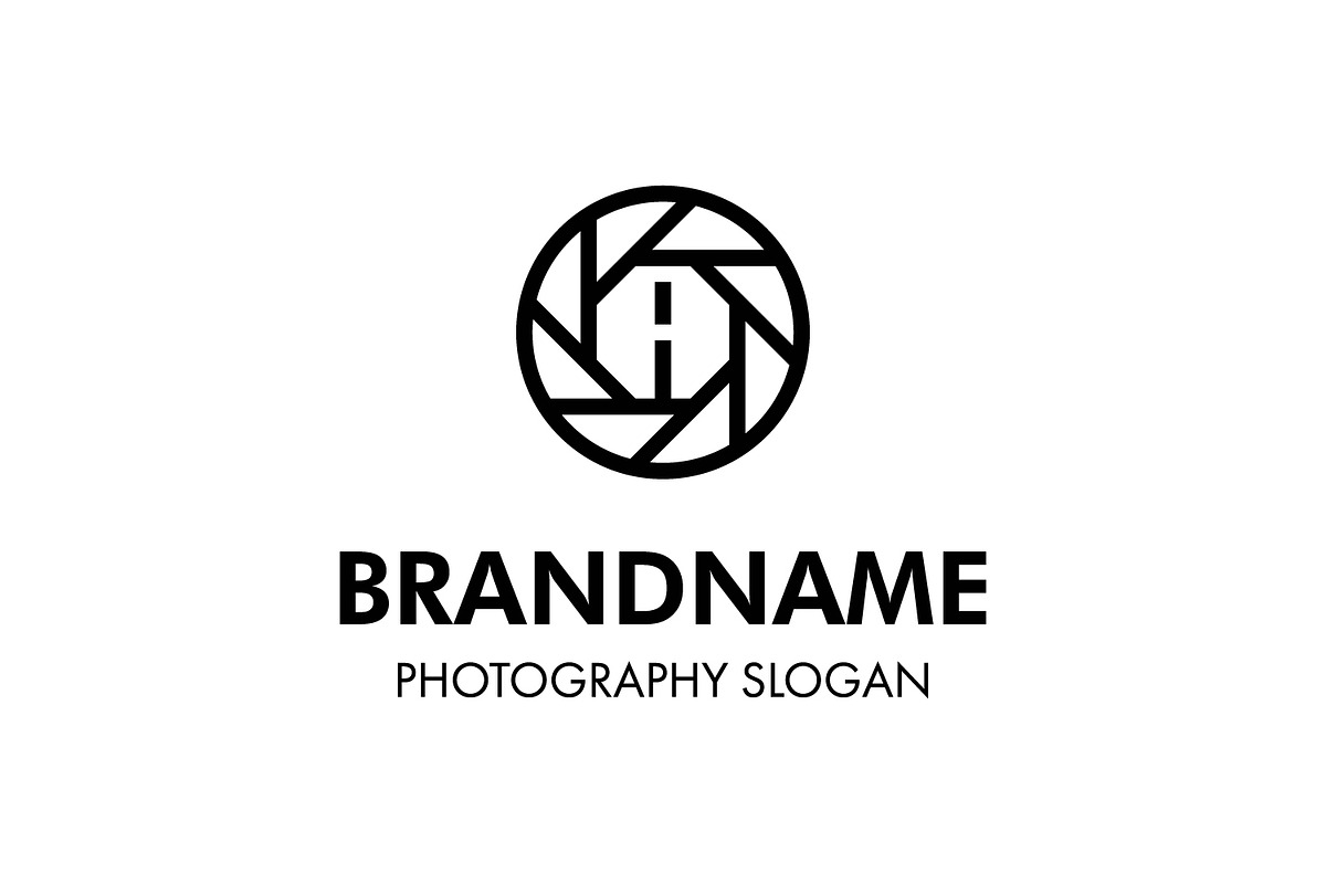 Letter A Shutter Photography Logo, a Branding & Logo Template by Pray Art Design Studio