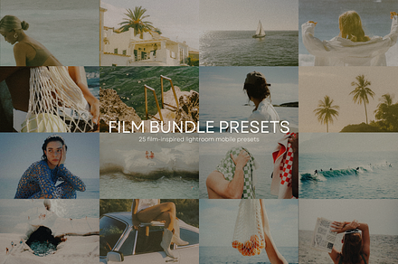 25 FILM MOBILE PRESETS BUNDLE