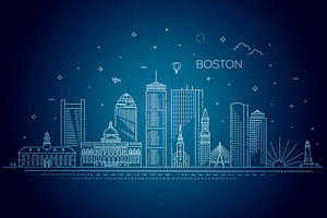 Boston Skyline