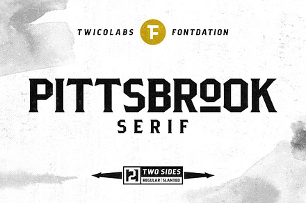 Pittsbrook Serif, a Serif Font by Twicolabs Fontdation