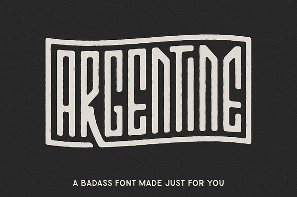 ARGENTINE FONT preview 8