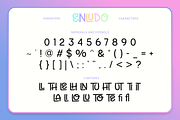 Enludo – Playful Sans & Script Font, a Sans Serif Font by roomspace creative lab (Thumbnail 4 of 11)