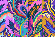 Psychedelic seamless patterns, a Pattern Graphic by Robusta (Thumbnail 2 of 6)