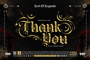 Orbit Magika Typeface, a Blackletter Font by alit design (Thumbnail 17 of 17)
