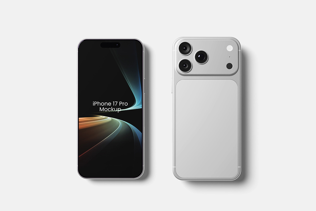 iPhone 17 Mockup, an iPhone Mockup by bimockup (Photo 2 of 6)