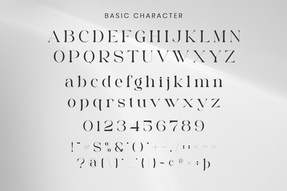 Gasley - Modern Serif Font, a Serif Font by Aqeel_Art (Photo 10 of 12)