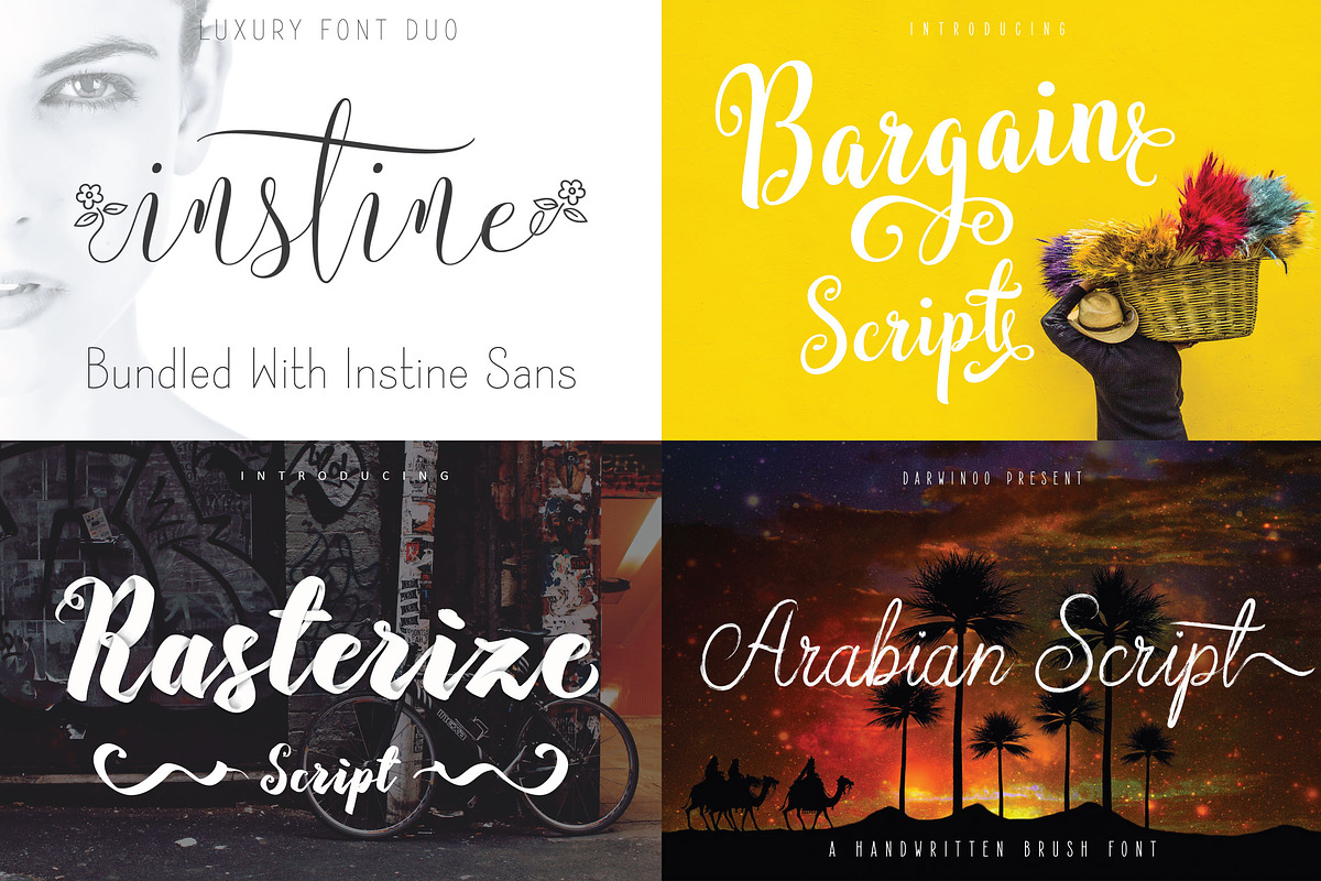 Mega Sales 62 Unique Fonts Bundle, a Script Font by Royaltype (Photo 12 of 18)