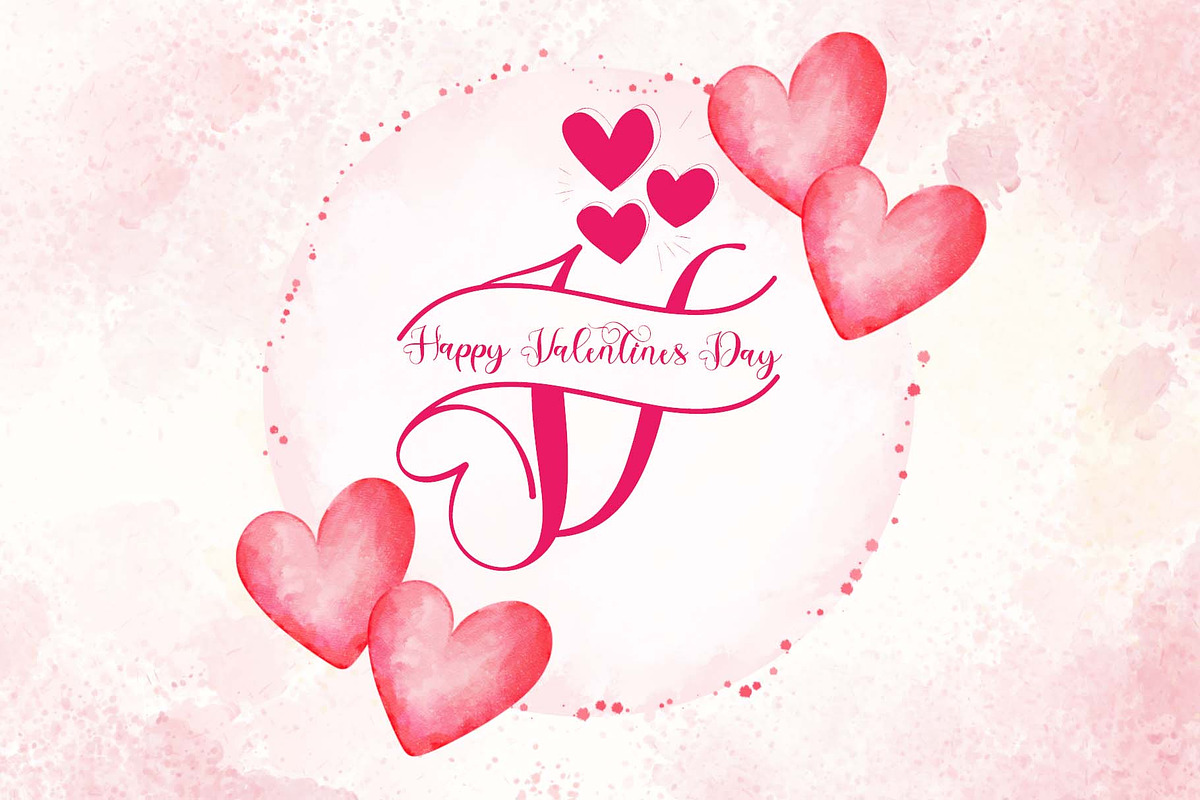 Beautiful Romantic Monogram, a Handwritten Font by Yoga Letter (Photo 2 of 7)