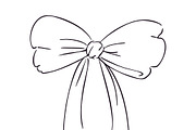 Blush Pink Ribbon Bow Illustration, an Object Illustration by Maj Graphics (Thumbnail 3 of 3)