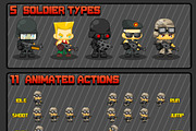 Characters Spritesheet, a Texture Illustration by pzUH (Thumbnail 2 of 4)