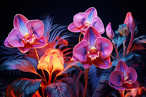 Neon Plants & Flowers