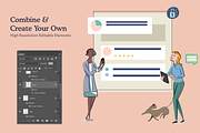 Fantastik Office Editable Graphics 2, a Finance Illustration by Craftrick (Thumbnail 2 of 9)