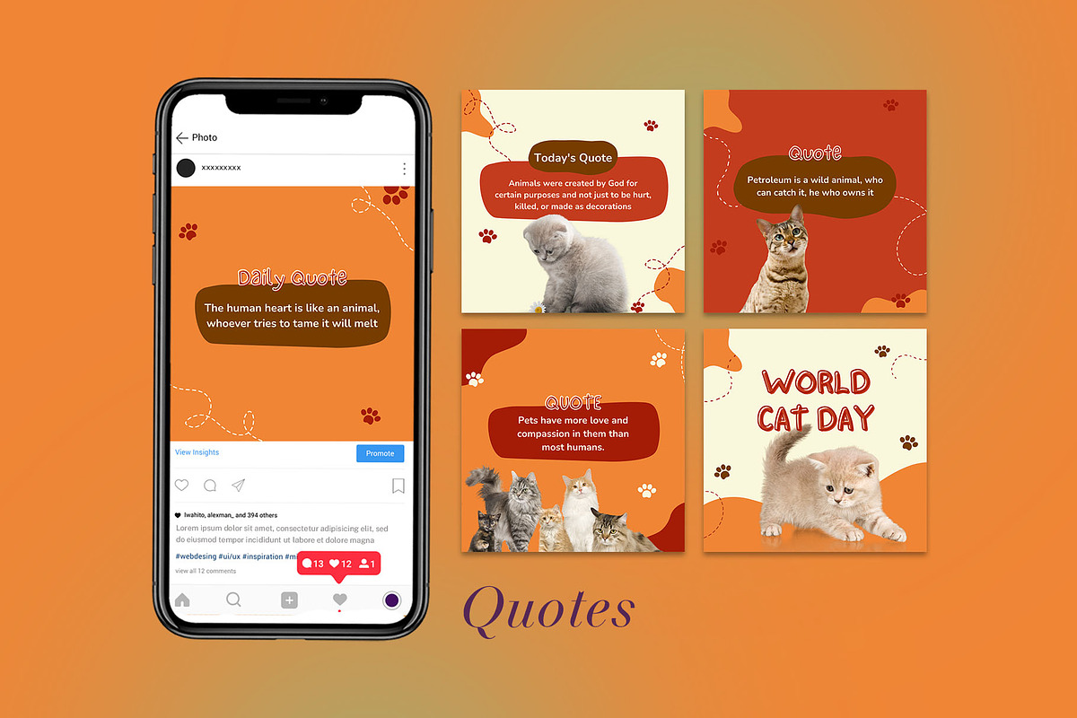 Pet Shop Instagram | CANVA Template, a Social Media Template by Azruca (Photo 16 of 17)