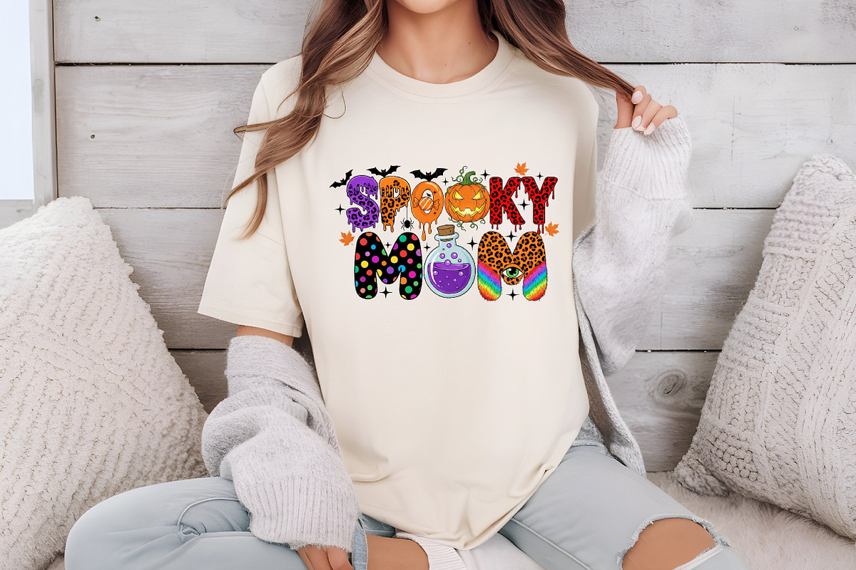 Spooky Mom Halloween Png, an Illustration by Libby Wishes (Photo 4 of 6)
