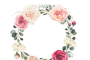 Elegance roses clipart, a Decorative Illustration by AnnelyBlooms (Thumbnail 7 of 13)