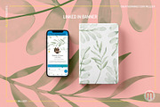 Minimalist Greenery Resume Canva Tem, a Resume Template by Millusti (Thumbnail 5 of 7)
