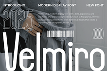 Velmiro - Modern Display Font