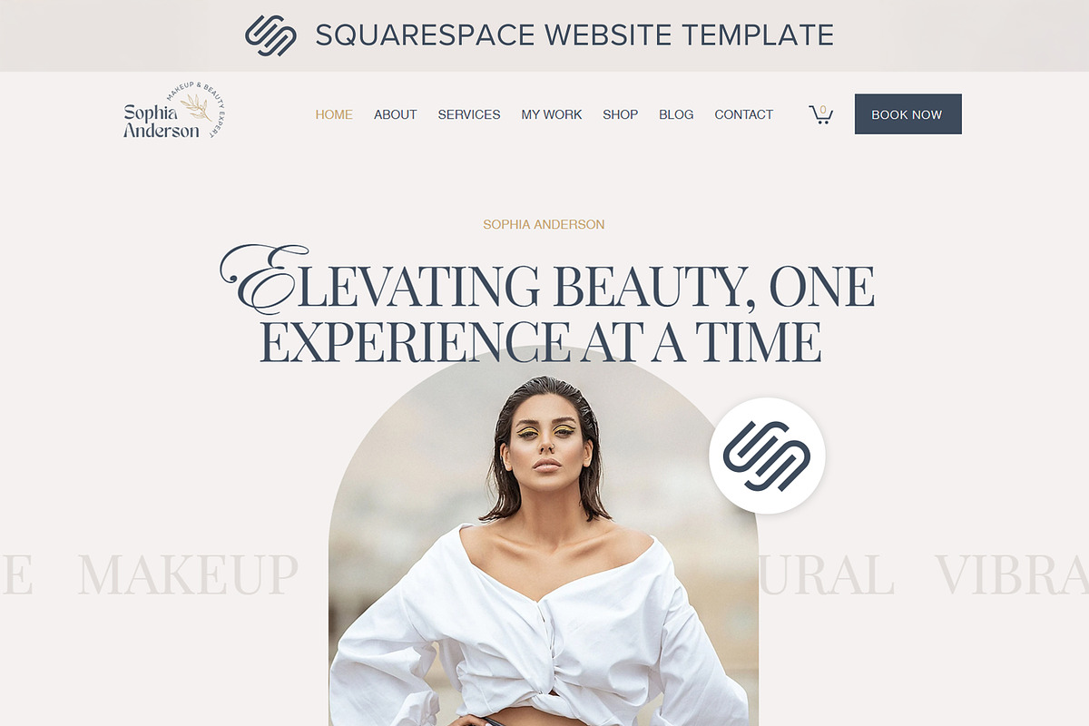 Medspa Squarespace Template