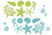 Seashells Clipart in Bohemian, an Illustration by Amanda Ilkov (Thumbnail 5 of 5)
