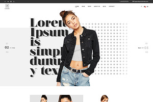 Platinum - Stylish Ecommerce PSD