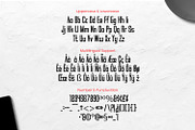Extended - Tall Sans Serif Font, a Sans Serif Font by Imoodev (Thumbnail 5 of 5)