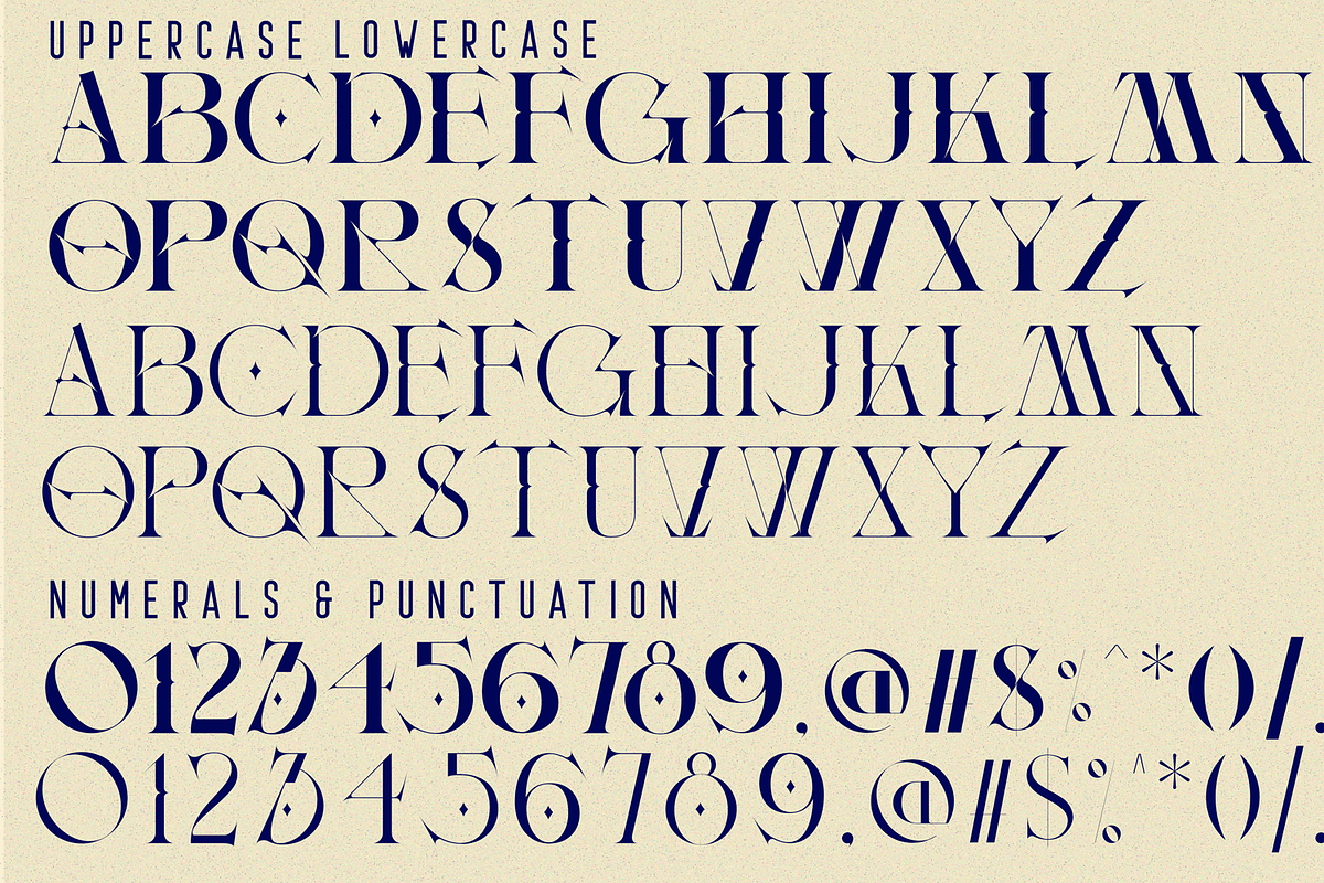 Allowing Freedom - Ligature Font, a Serif Font by 177Studio (Photo 9 of 9)