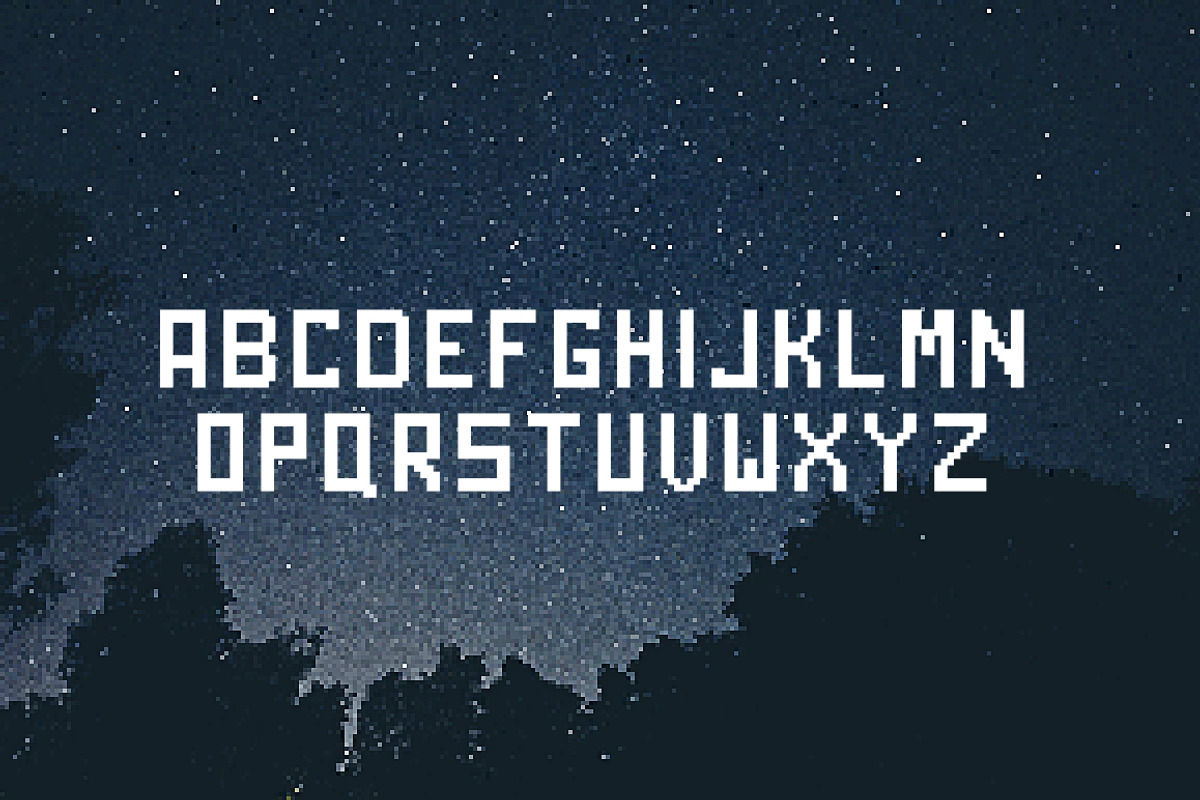 Game Over - 8Bit Pixel Font preview 3