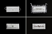MUSE CLUB | Woven Label Mockups, an Apparel Mockup by Duet Atelier (Thumbnail 2 of 6)