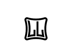 LL Logo Design Vector Template