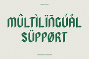 Overgreed - Rounded Blackletter, a Blackletter Font by Invasi Studio (Thumbnail 10 of 10)