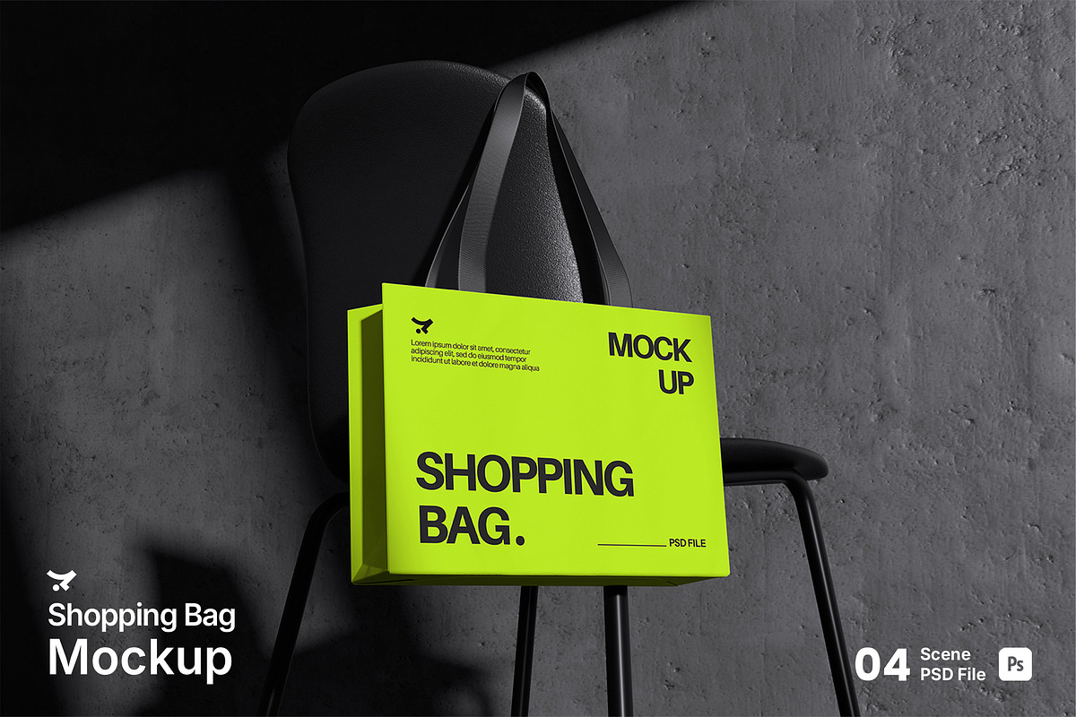 Shopping Bag Mockup Bundle Set, a Packaging Mockup by Rielismee (Photo 1 of 5)
