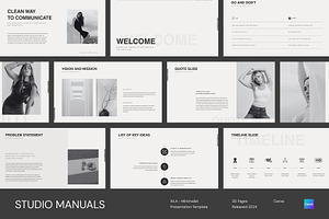 XILA - Minimalist Presentation, a Social Media Template by Studio Manuals