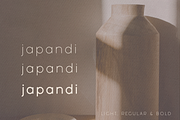 Japandi Font - Sans Serif, a Sans Serif Font by Vanem Studio (Thumbnail 2 of 8)