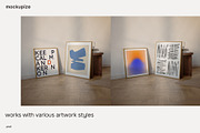 Square 2 Frame Poster Mockup, a Household Mockup by mockupize (Thumbnail 6 of 7)