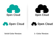 Open Cloud Logo Templates, a Branding & Logo Template by Affantjie Photowork (Thumbnail 4 of 4)
