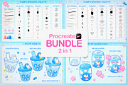 Procreate Brushes, Penguin Stamps, a Brush Add-On by InkPrintsTattoo (Thumbnail 2 of 11)