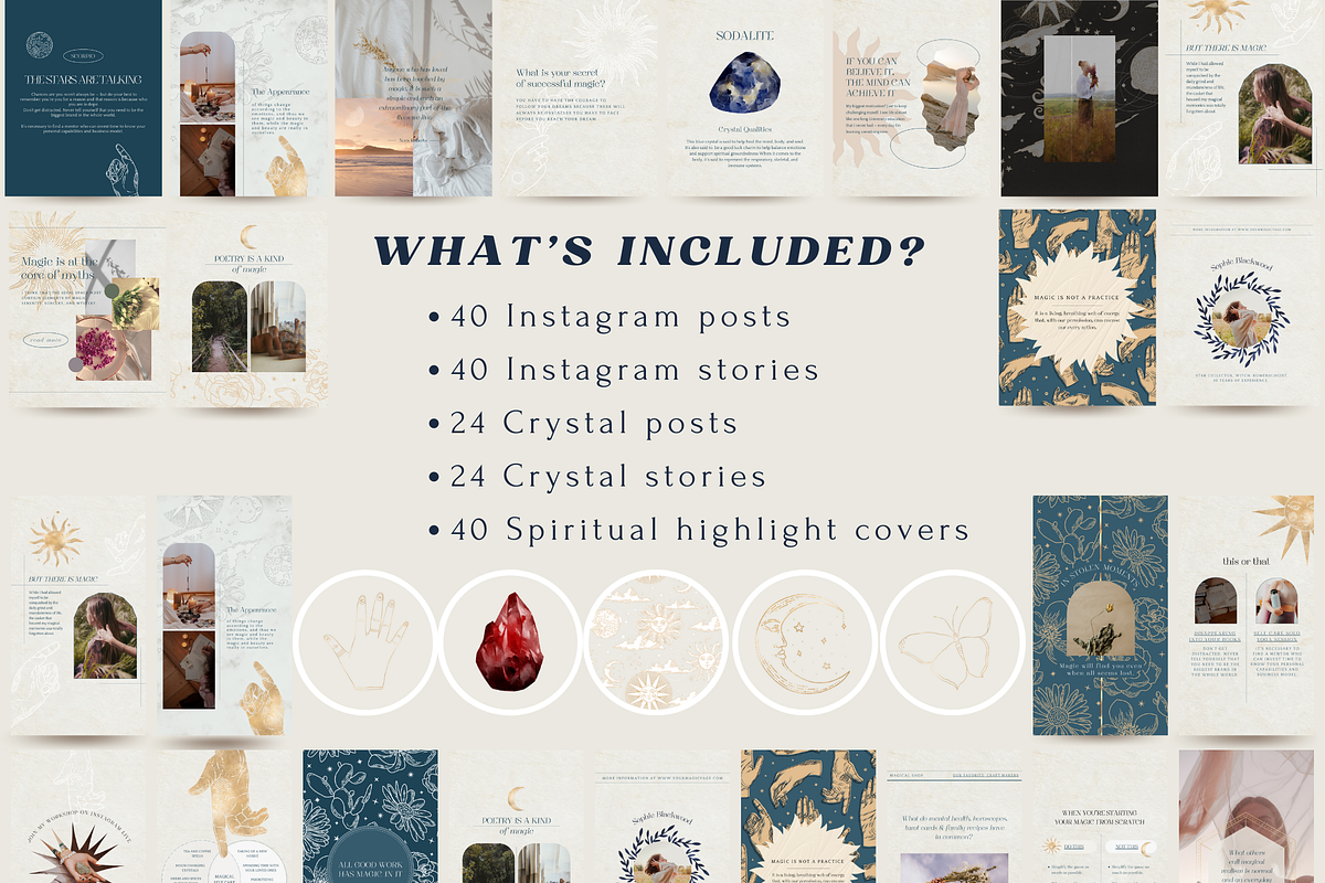 Spiritual Template Instagram Bundle, a Social Media Template by Story Native (Photo 2 of 14)