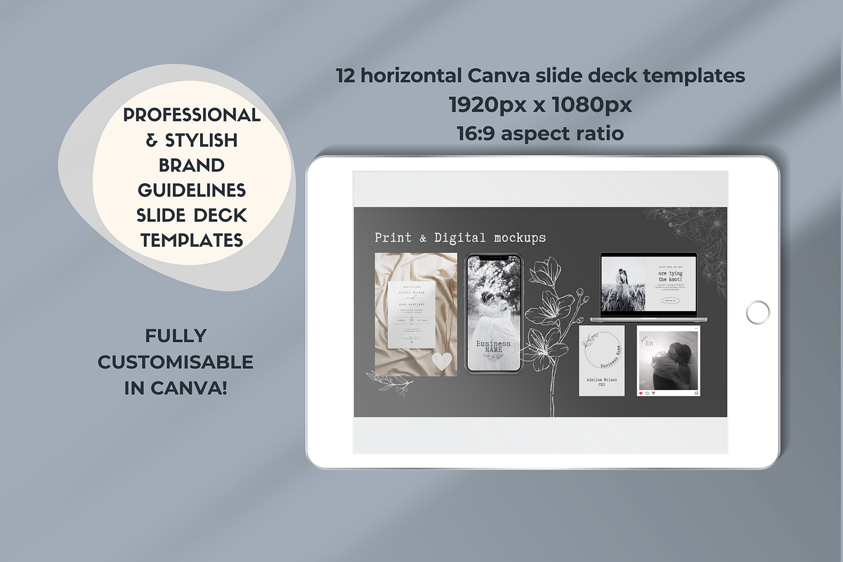 Brand Slide Deck Canva | Platinum, a Presentation Template by Monarch 21 Design (Photo 2 of 6)
