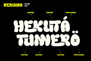 Xerulah - Bubble Graffiti Font, a Handwritten Font by twinstd (Thumbnail 3 of 10)