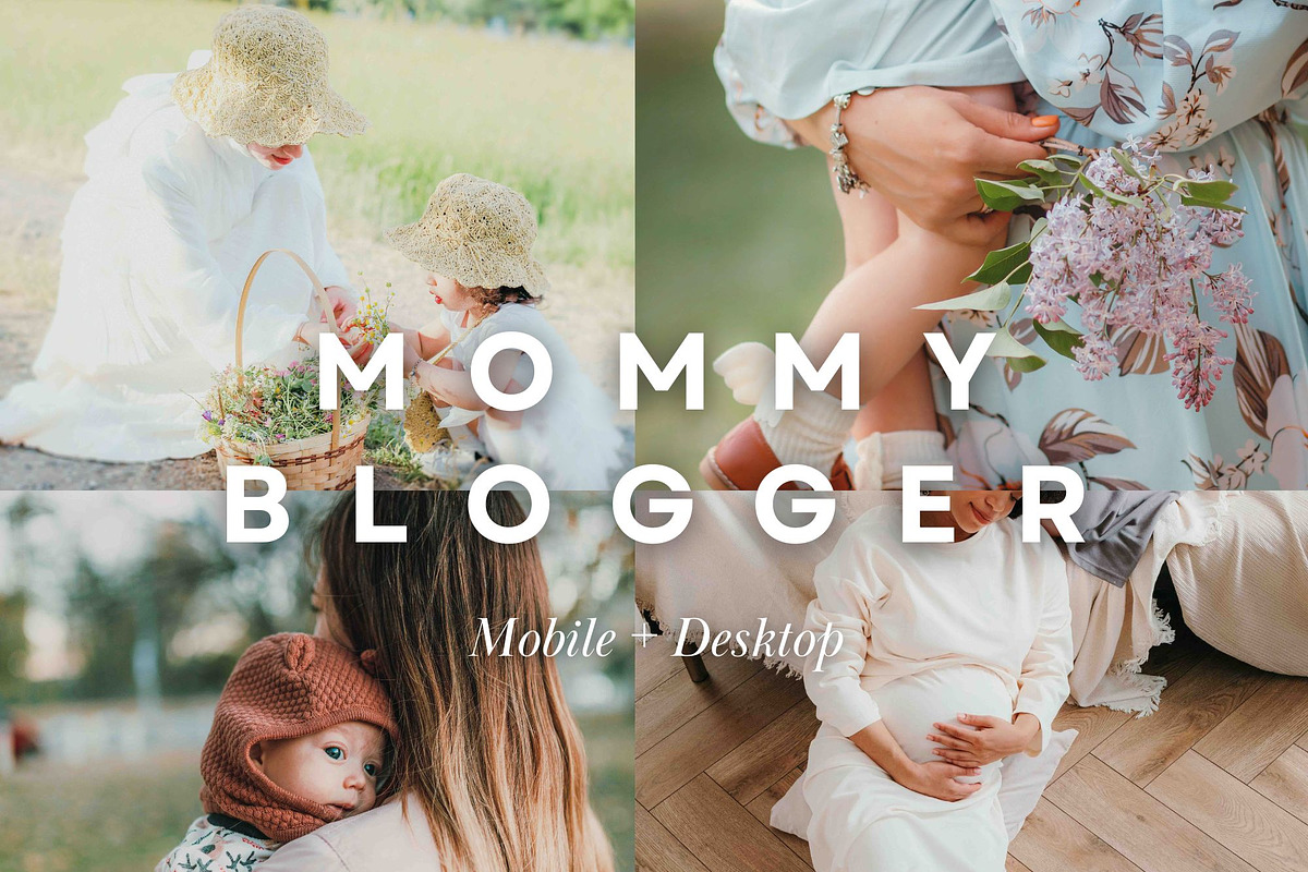 50+ Mom Lightroom Preset Bundle, a Preset Add-On by TheWayfarerShoppe (Photo 1 of 10)